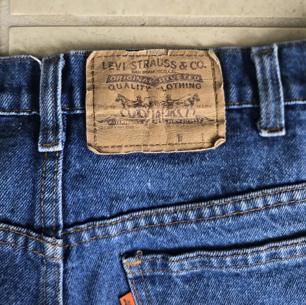 Vintage Levi's Orange Tag Blue Denim Jeans Size 32